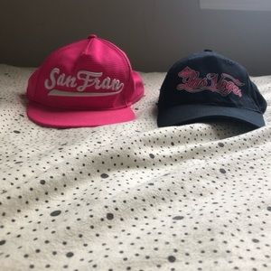 Hats (Both: $5 - One: $3)